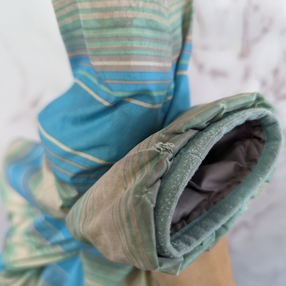 The North Face Coat Girls 6 XS Blue Gray Puffer Perrito Reversible Jacket - Picture 10 of 16